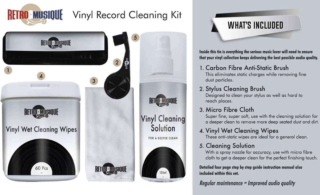 Vinyl Record Cleaning Kit