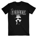 Down Unisex T-Shirt: Face (Black) Down Unisex T-Shirt: Face (Black)