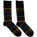 Grateful Dead Socks Coloured Logos Pattern