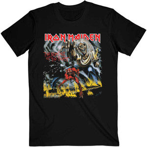 Iron Maiden Unisex T-Shirt: Number Of The Beast (Black)