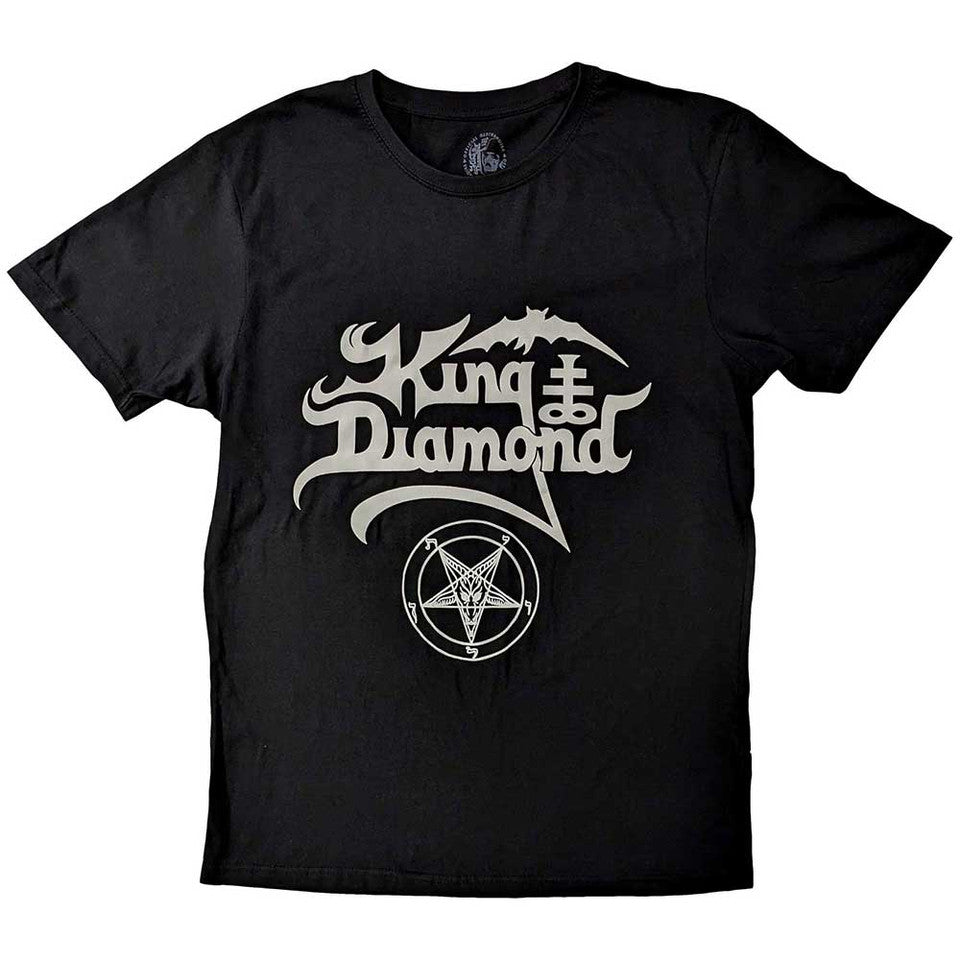 King Diamond Unisex T-Shirt: Logo (Black)
