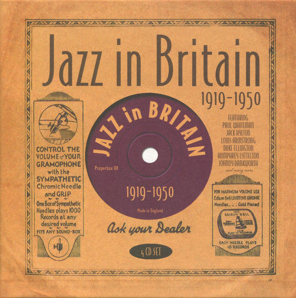 Jazz In Britain 1919-1950