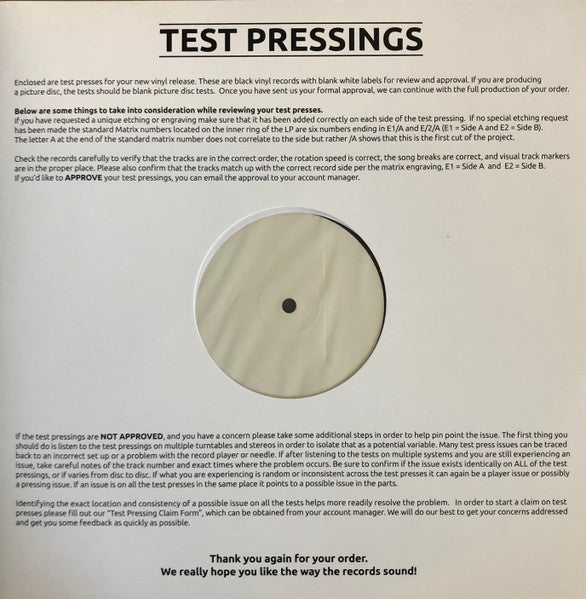 The Constance LP