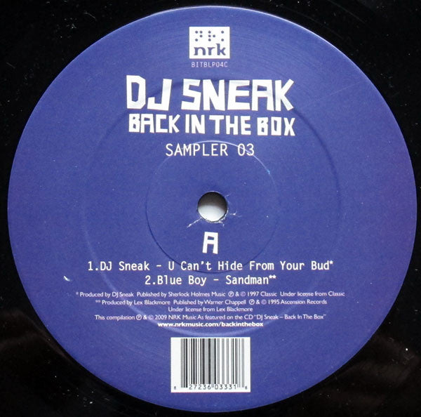 Back In The Box (Sampler 03)