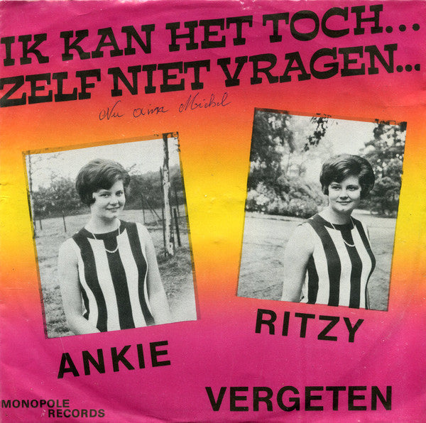 Ik Kan Het Toch Zelf Niet Vragen