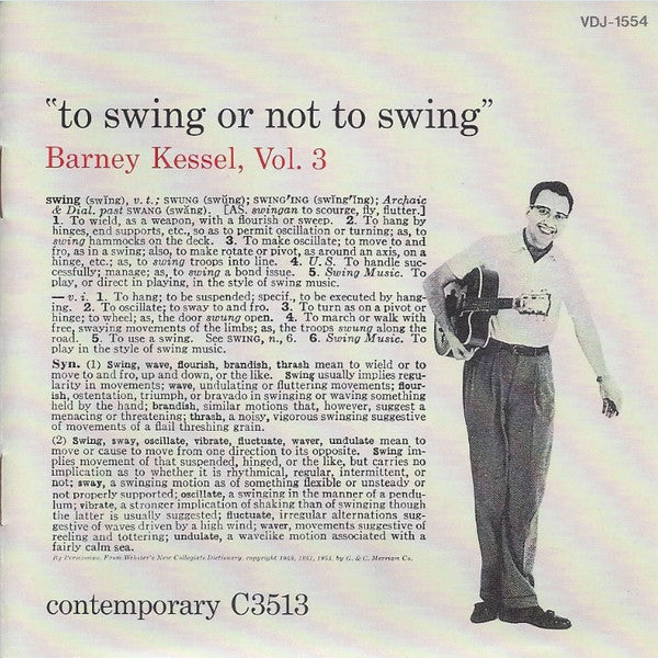 Vol. 3, To Swing Or Not To Swing
