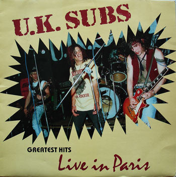 Greatest Hits Live In Paris