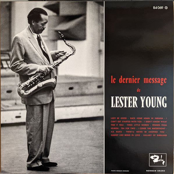 Le Dernier Message De Lester Young