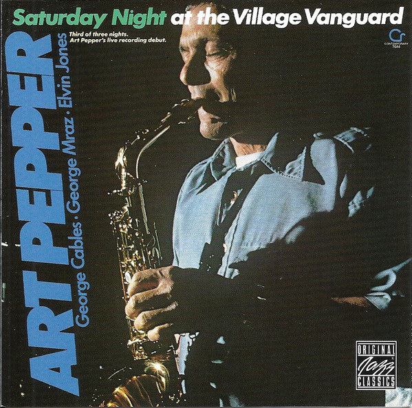 Saturday Night At The Village Vanguard