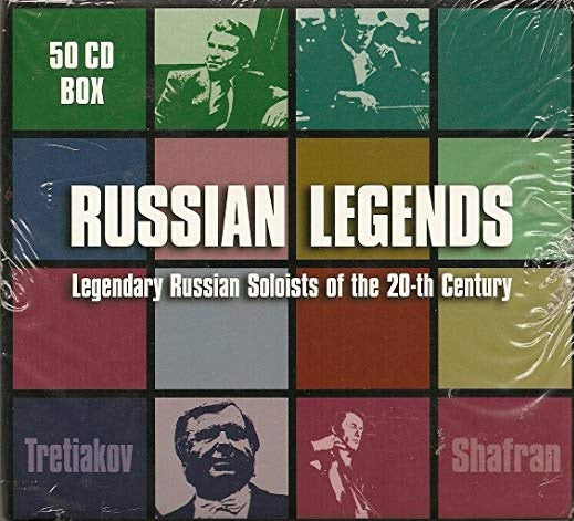 Russian Legends 50CD Box (Legendary Russian Soloists Of The 20-th Century)