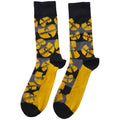 Wu-Tang Clan Socks Logos Yellow